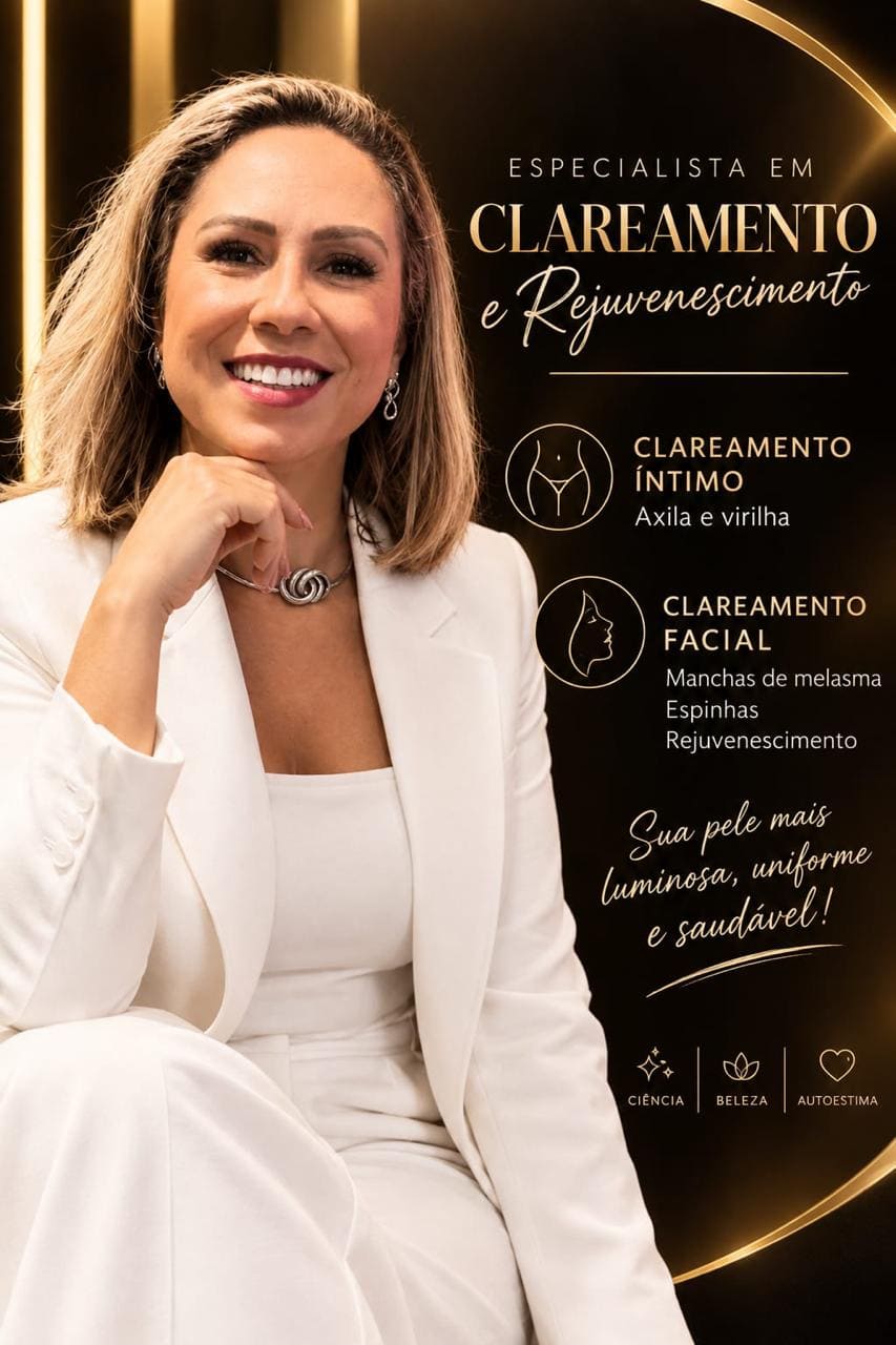 Especialista em Clareamento e Rejuvenescimento - Estúdio Paula Fernandes